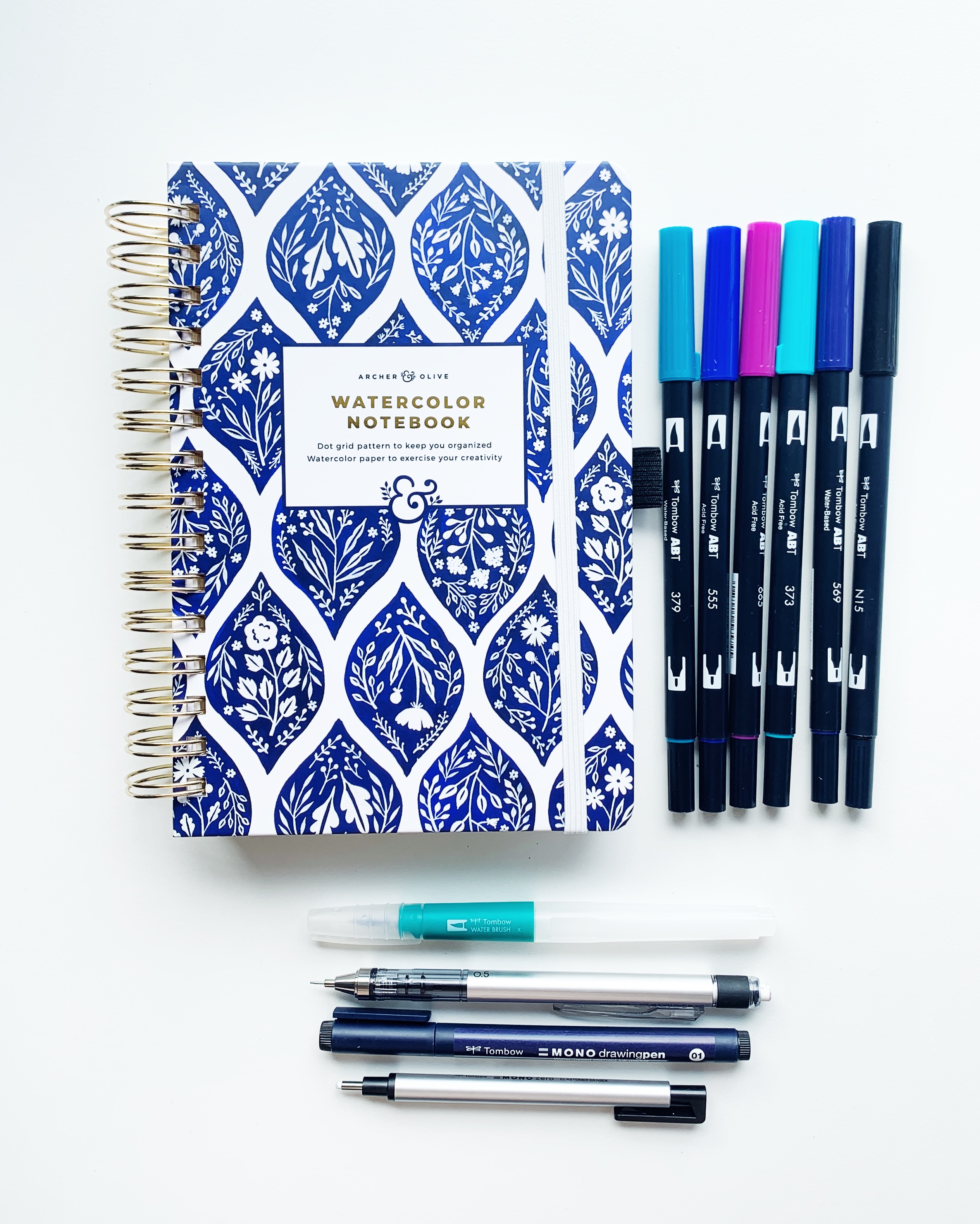 Learn how to make a horoscope watercolor habit tracker with Adrienne from @studio80design!