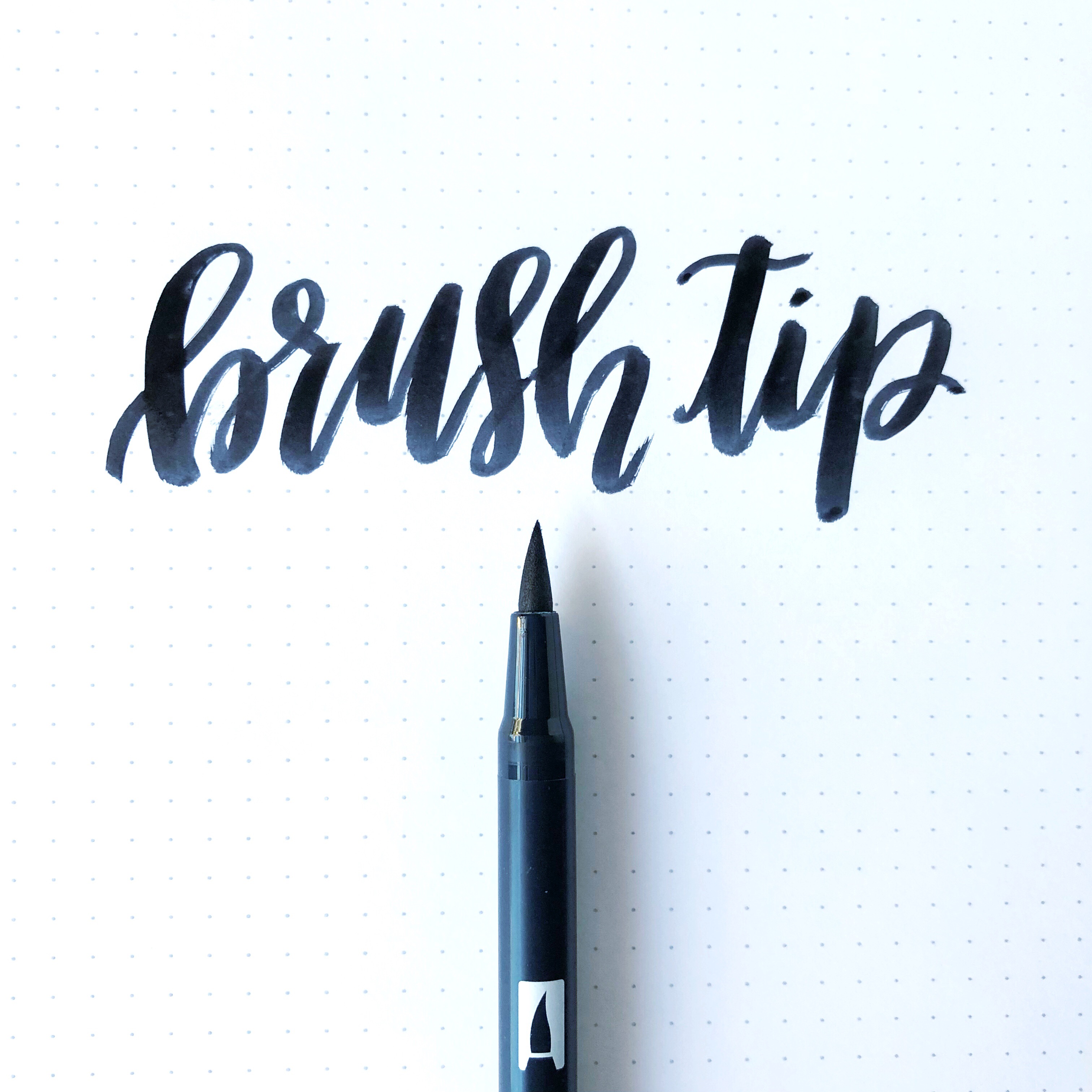 Lauren of @renmadecalligraphy shares 5 tips for learning how to letter with Tombow Dual Brush Pens.