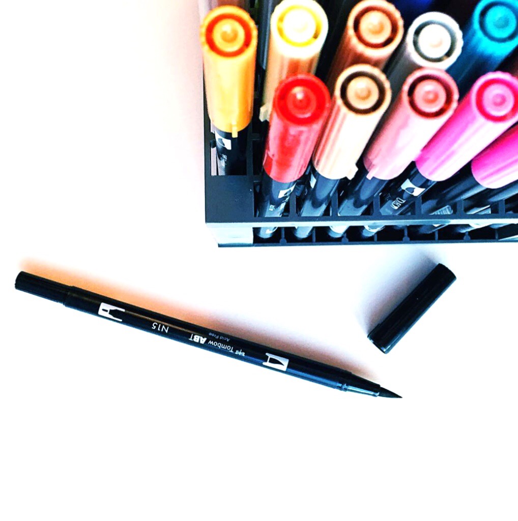 5 Tips for Drawing with Brush Pens - Tombow USA Blog