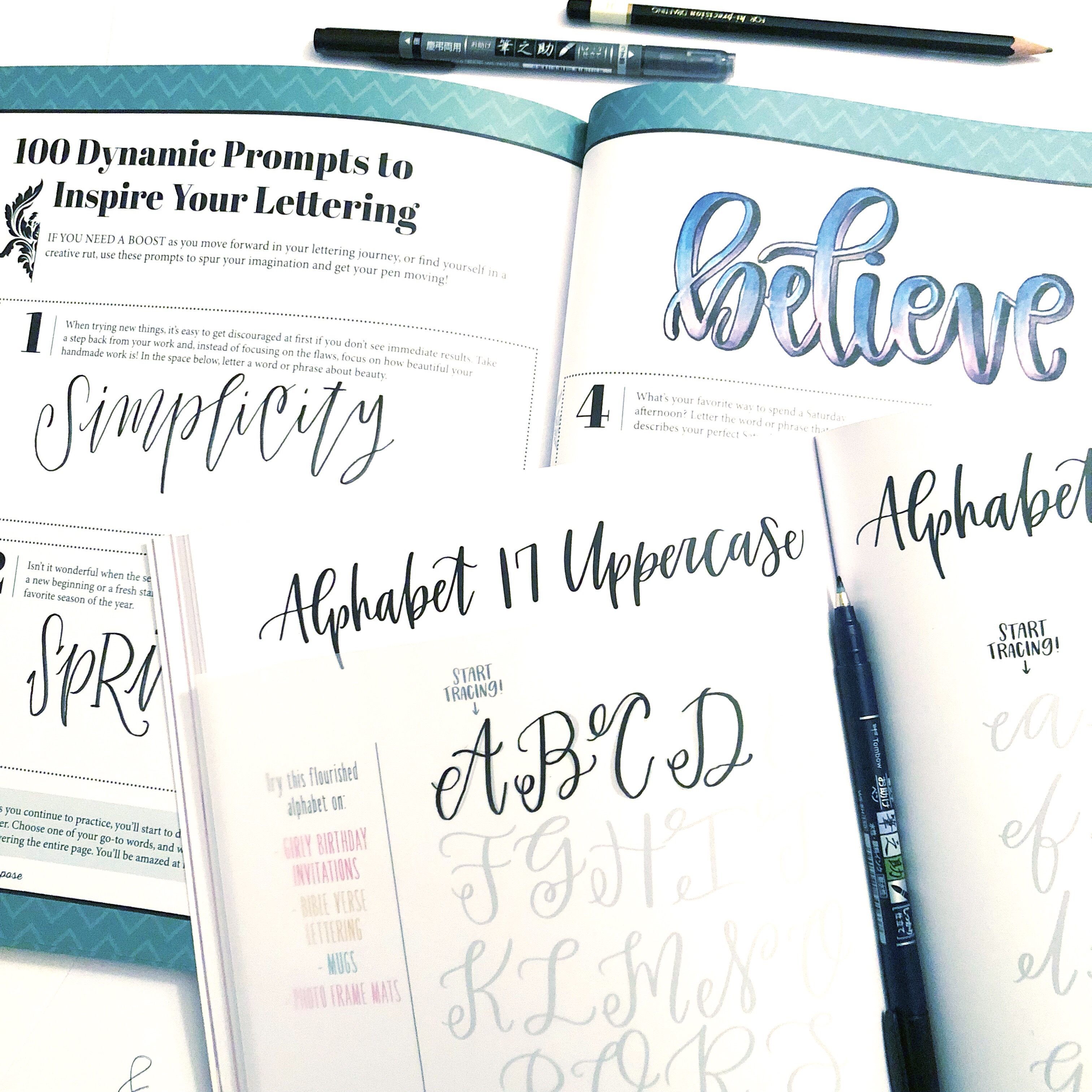 Lauren Fitzmaurice of @renmadecalligraphy and renmadecalligraphy.com shares 3 tips for purposeful lettering practice. These three tips will help you work in lettering practice while juggling a busy schedule and a wide selection of lettering tools. Learn how to infuse lettering into your life while practicing what you really need to.