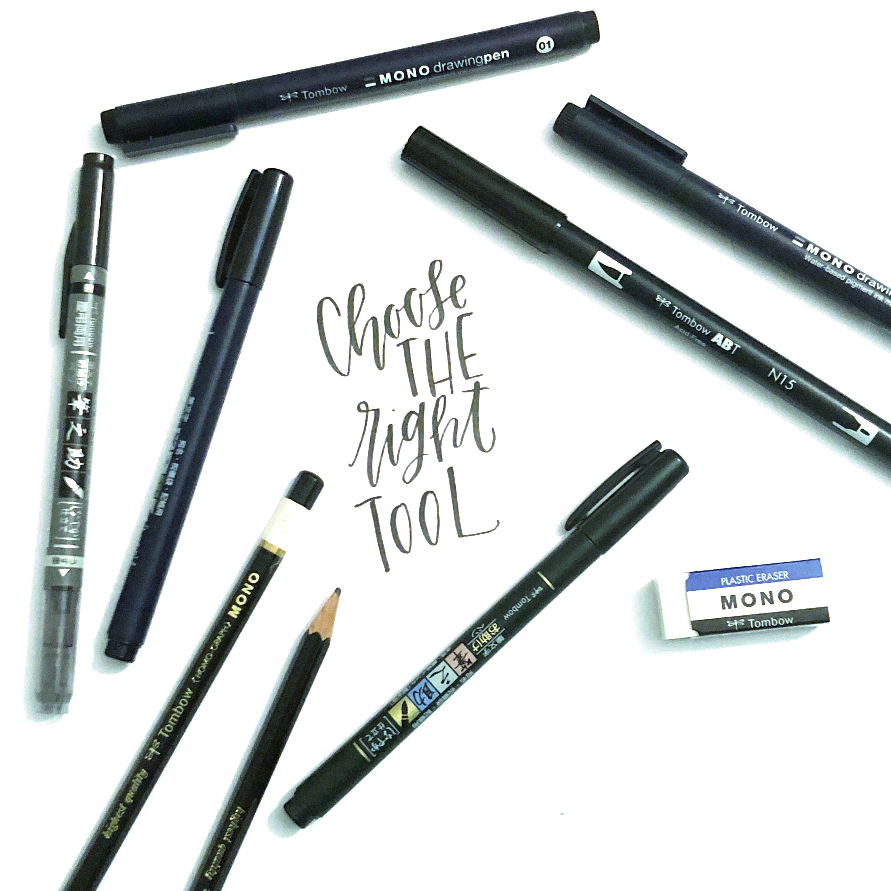 Craft Your Own Brush Lettering Style With Brittany Luiz of Tombow - Brit +  Co