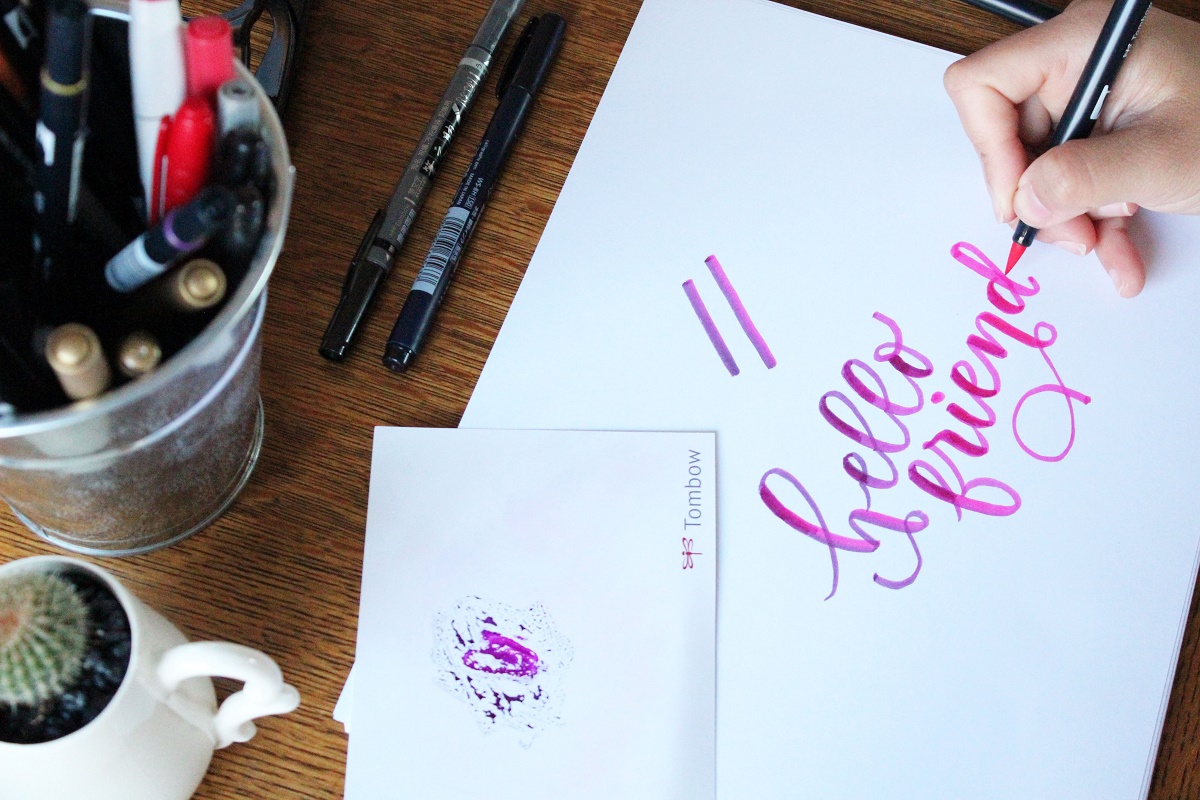 Tombow Handlettering Mistakes You Might Be Making — How To Handletter