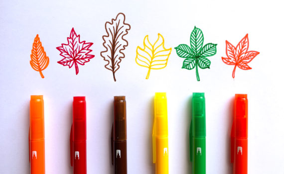 Use the @tombowusa TwinTone Markers for colorful art projects! Tutorial by @LePereLetters. #twintonemarkers #bestmarkers #artsupplies