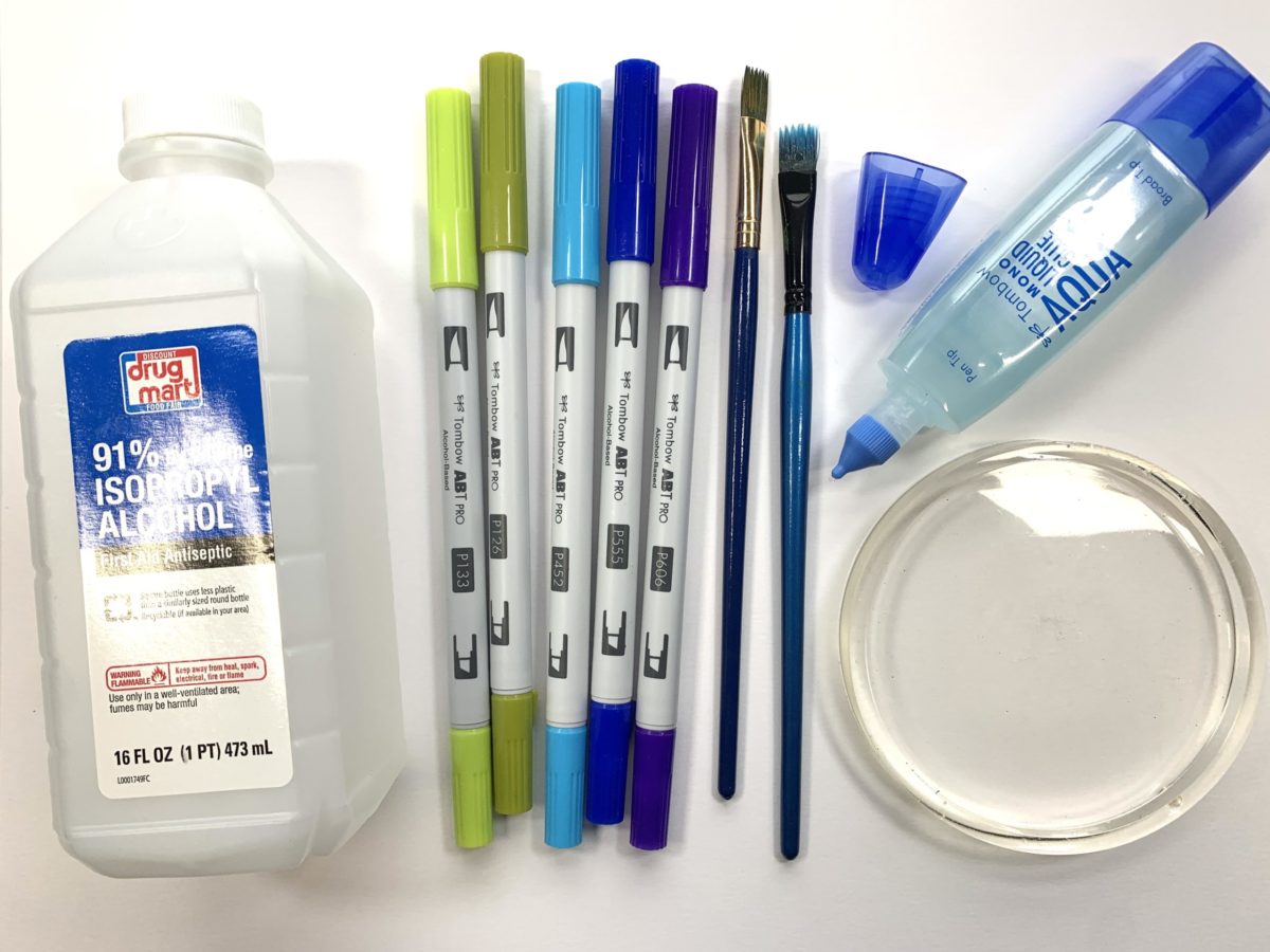 Coloring Resin with ABT PRO Alcohol-Based Markers - Tombow USA Blog