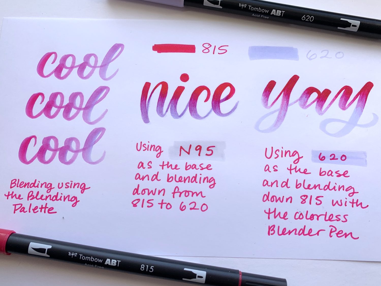 Use @TombowUSA products to learn hand lettering and modern calligraphy! Review by @LePereLetters. #bestmarkers #howtohandletter