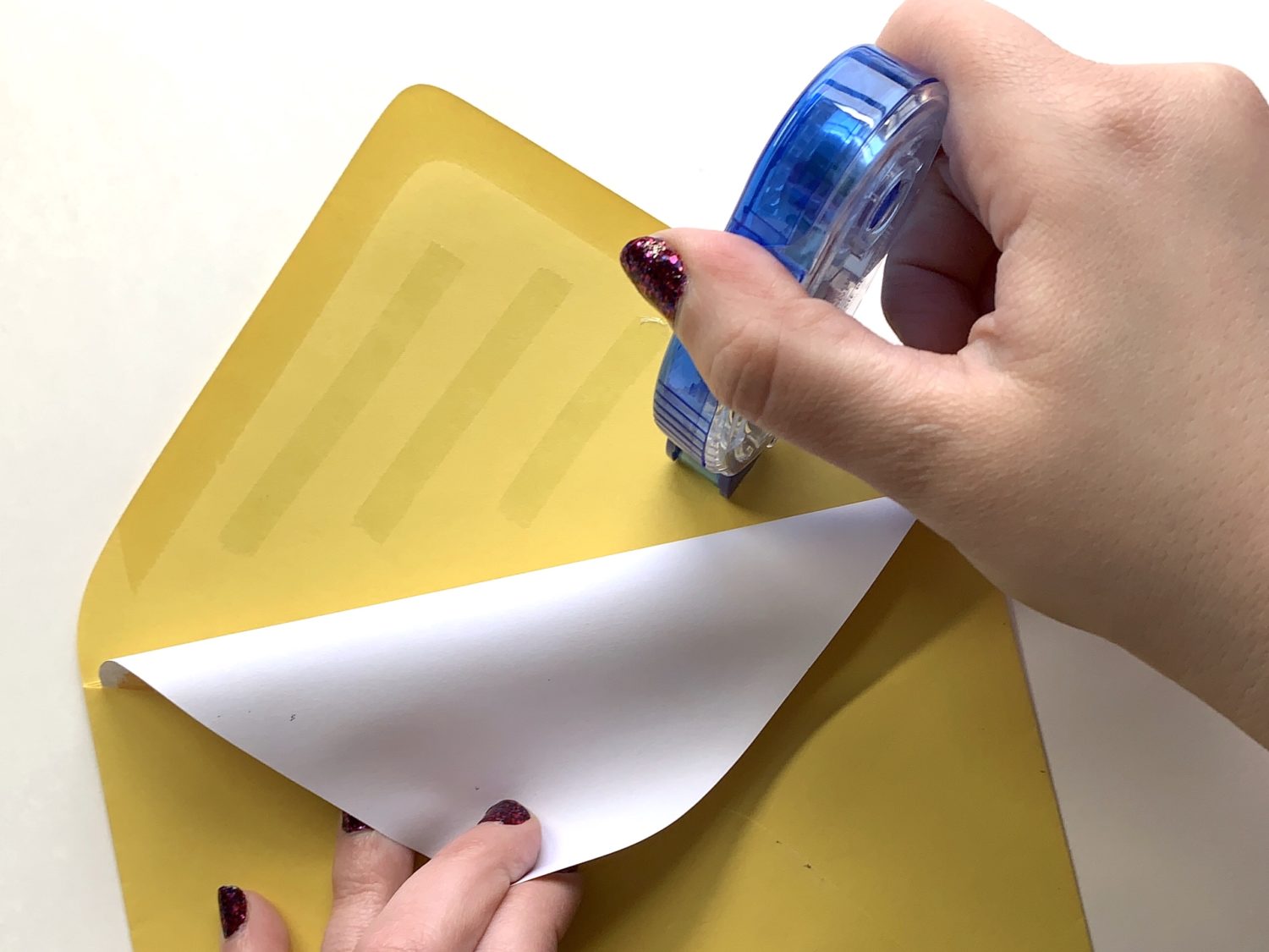 DIY Enveloper Liners for A7 Square Flap Envelopes — AMANDA N HAMMOND