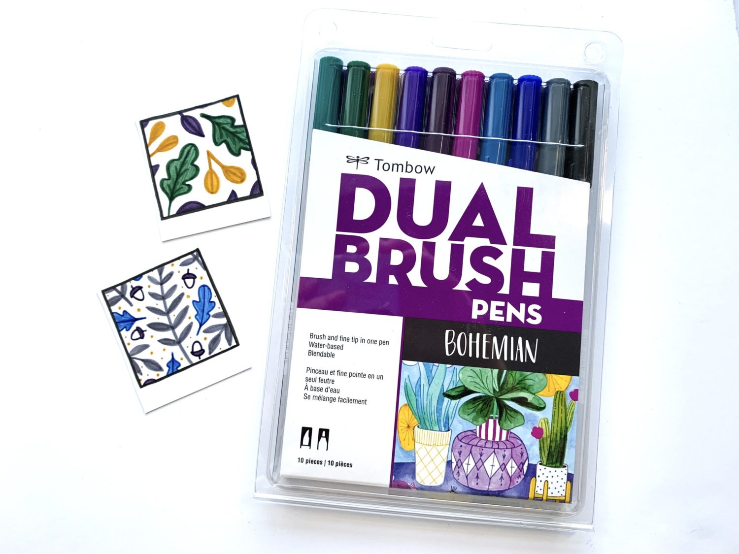 Muted Fall Palette - Dual Brush Pen Art Marker Set – Paper Pastries