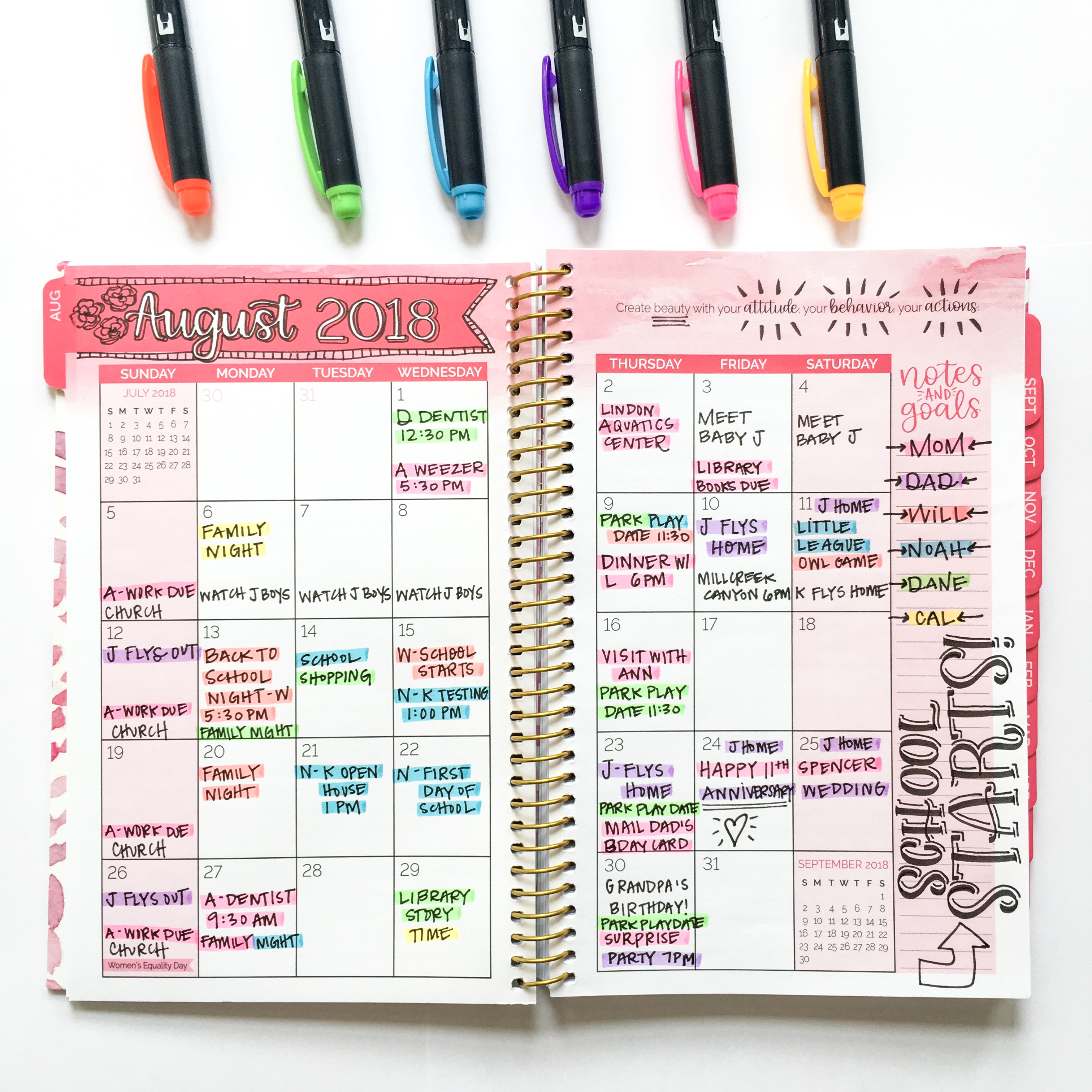 How To Set Up Your Planner To Make Sure You Actually Use It