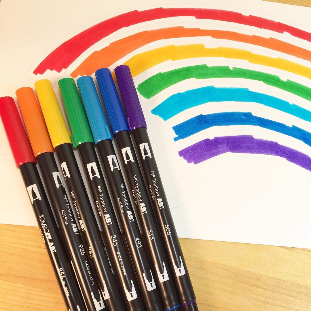 Rainbow Pen With Four Colors And One Core Diy - Temu