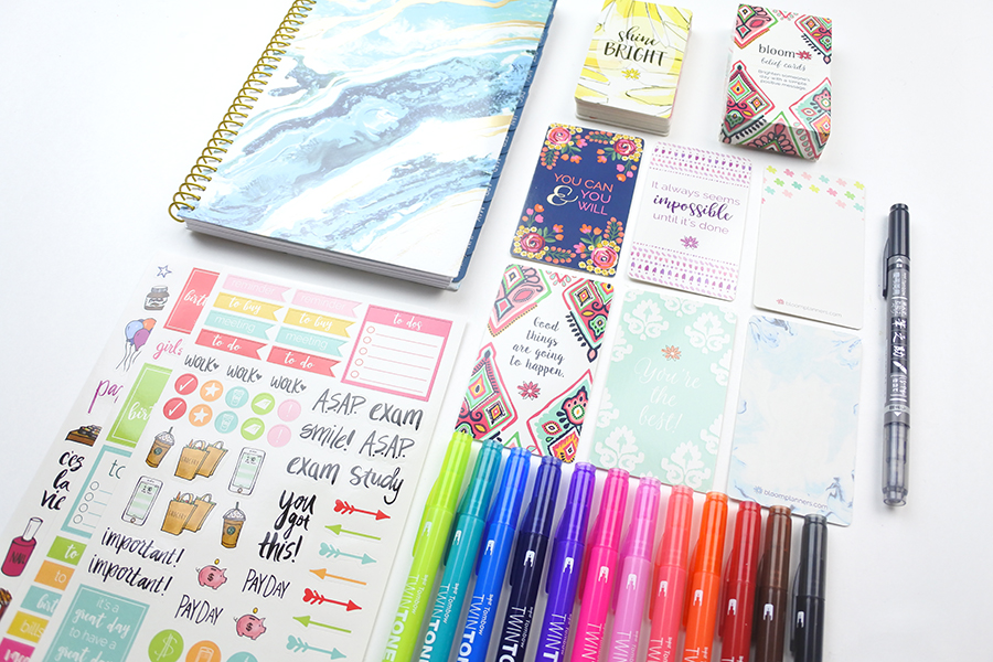 Simple Drawing Idea for your Planner - Tombow USA Blog