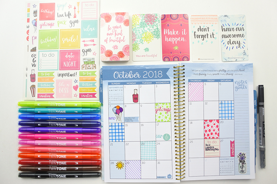 How to Make Your Planner Bright & Colorful Tombow USA Blog