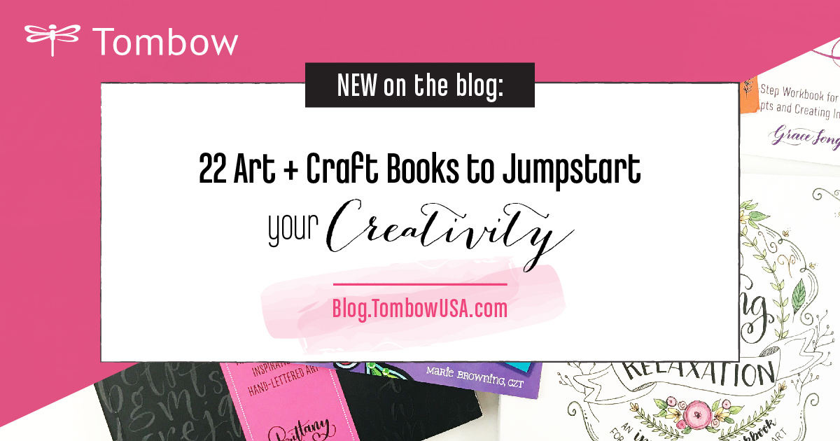 22 Art + Craft Books to Jumpstart your Creativity | blog.tombowusa.com