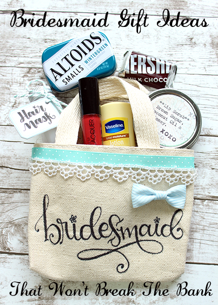 Cheap bridesmaid deals gifts