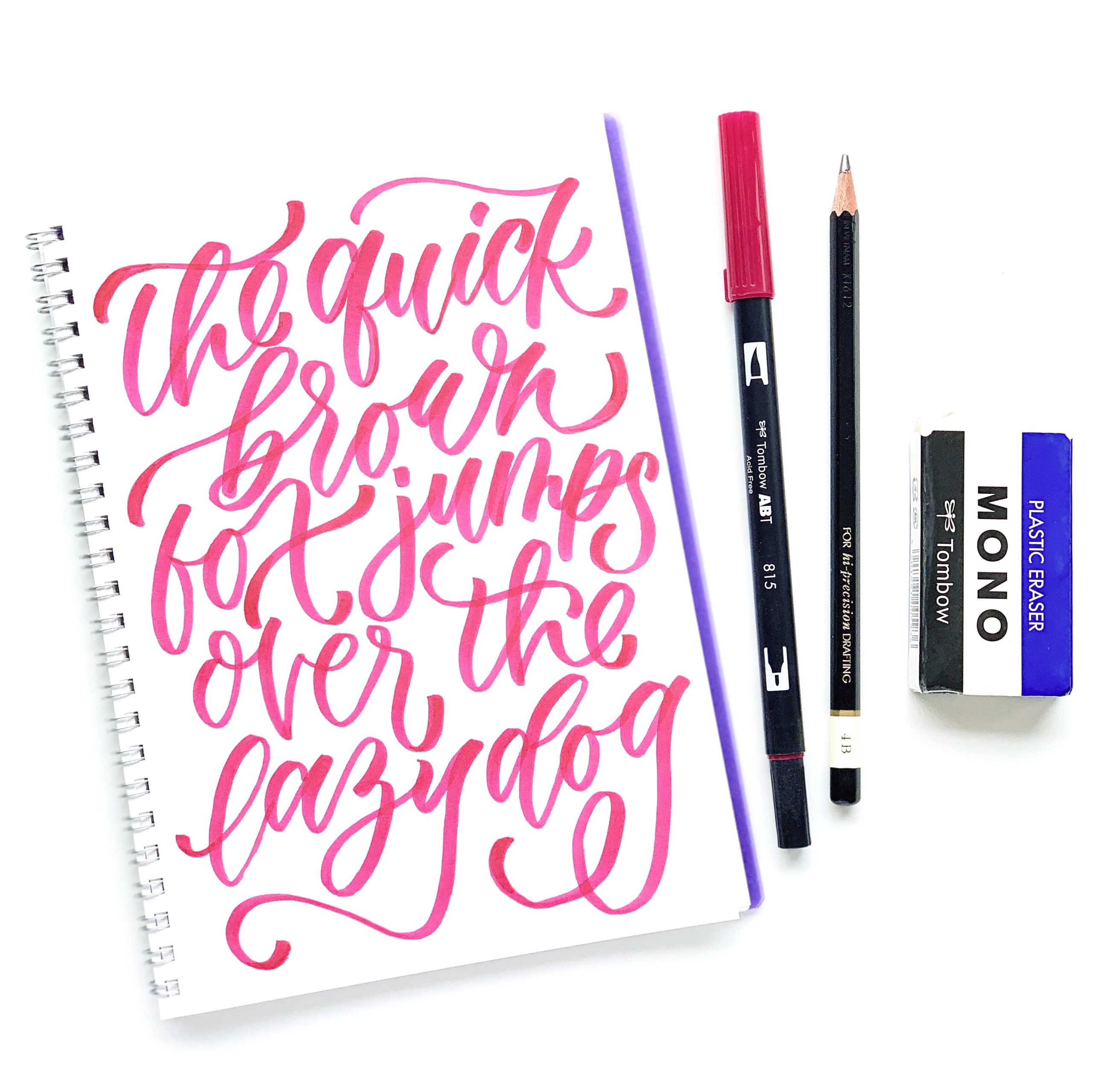 Learn five exercises to improve your hand lettering with Adrienne from @studio80design!