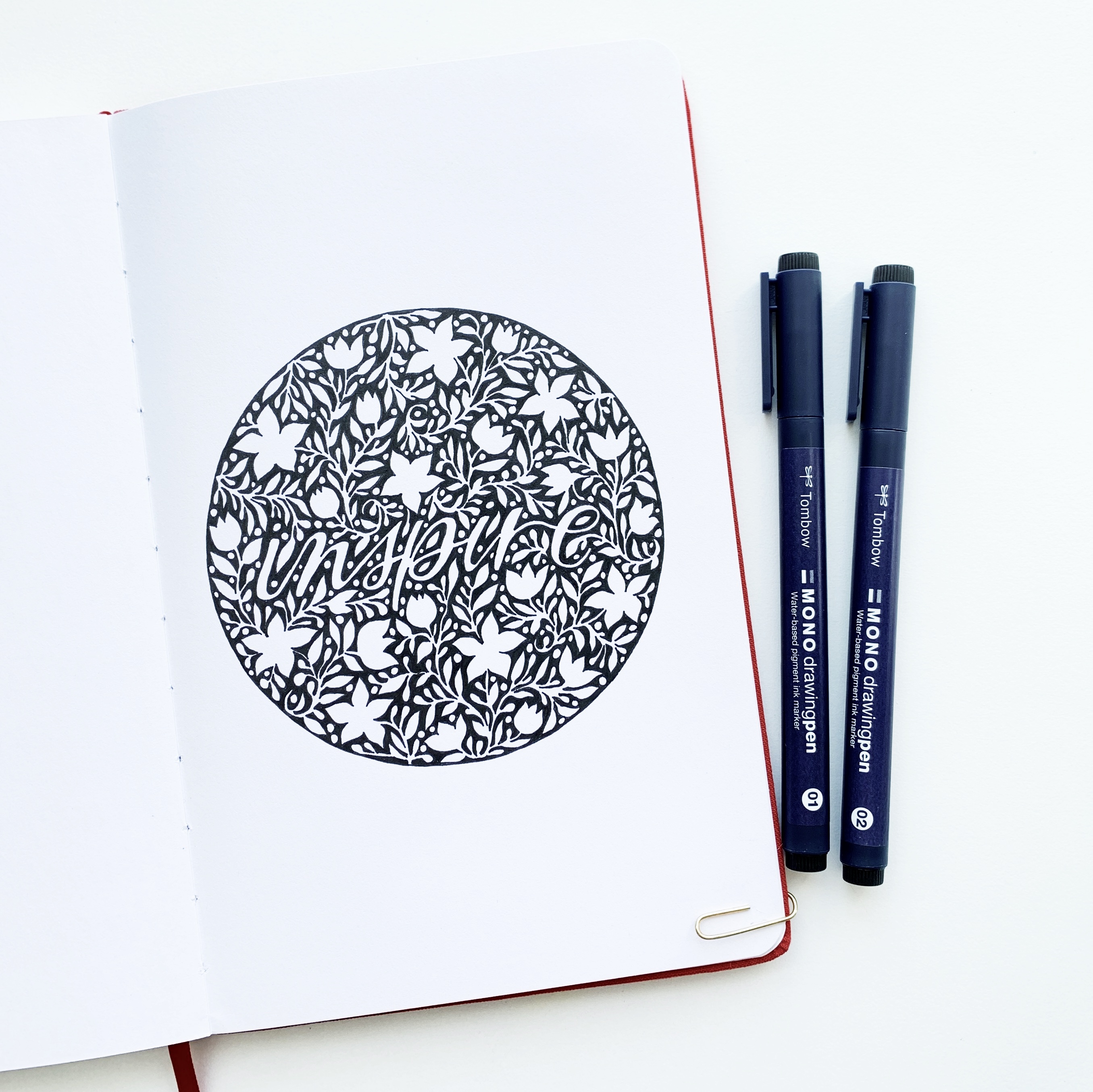 Mandala Drawing For Beginners - Tombow USA Blog