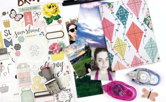 Memory Keeping In A Junk Journal By @serena_bee for #tombowusa
