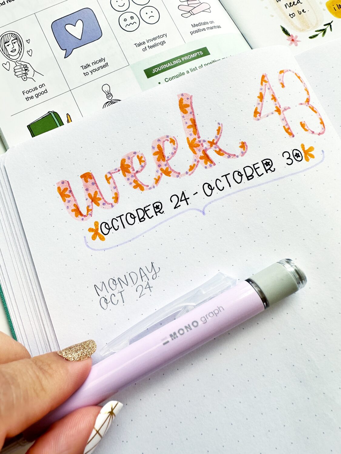 Tombow Pens in a Bullet Journal - Creative Scrapbooker