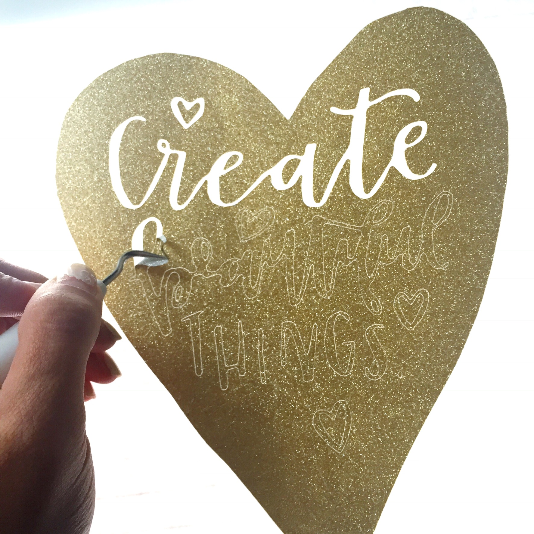 Lauren Fitzmaurice of @renmaecalligraphy takes you through 10 easy steps of transforming your own lettering into a fun and unique vinyl project using Cricut and Tombow USA products. For more lettering tips and tricks, follow Lauren on Instagram @renmadecalligraphy or on renmadecalligraphy.com.