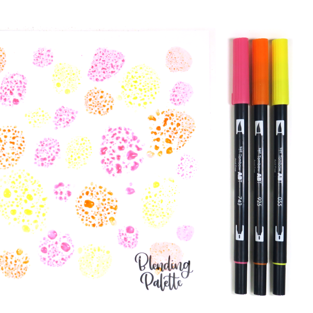 Choose Joy Art Journal Spread in a Travelers Notebook with @tombowusa @popfizzpaper