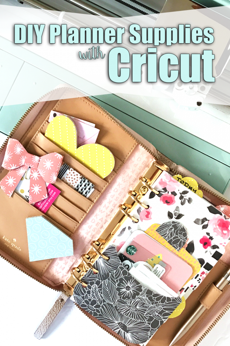 DIY Planner Supplies 5 Ways with Cricut Explore Air 2 Tombow USA Blog