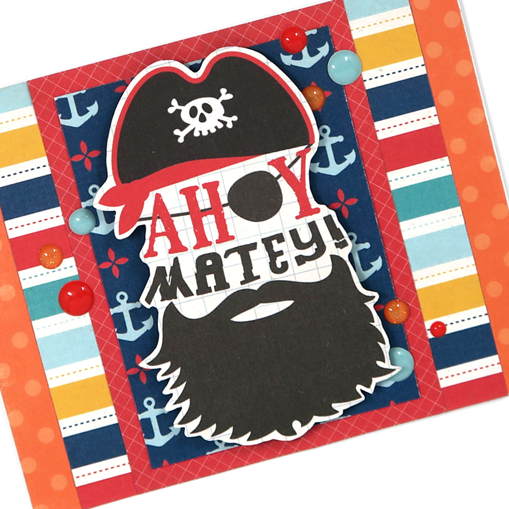 Nautical Father's Day Card in Under 5 Minutes with @tombowusa @popfizzpaper @echoparkpaper #pfplovestombow