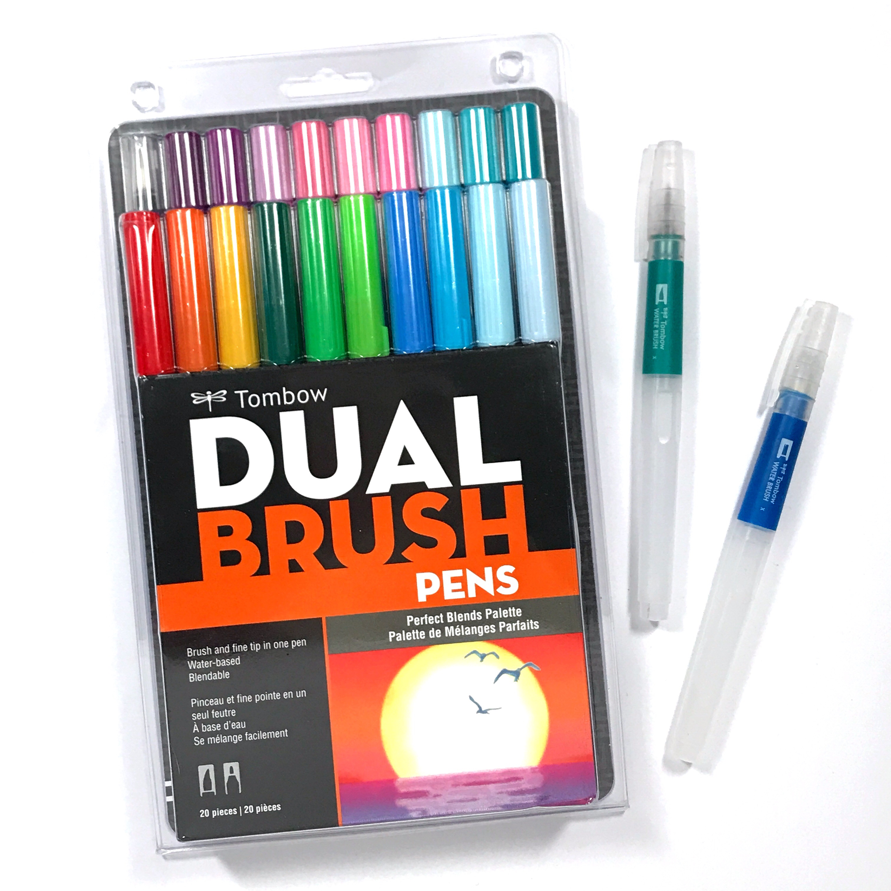 Blending Dual Brush Pens with Water - Tombow USA Blog