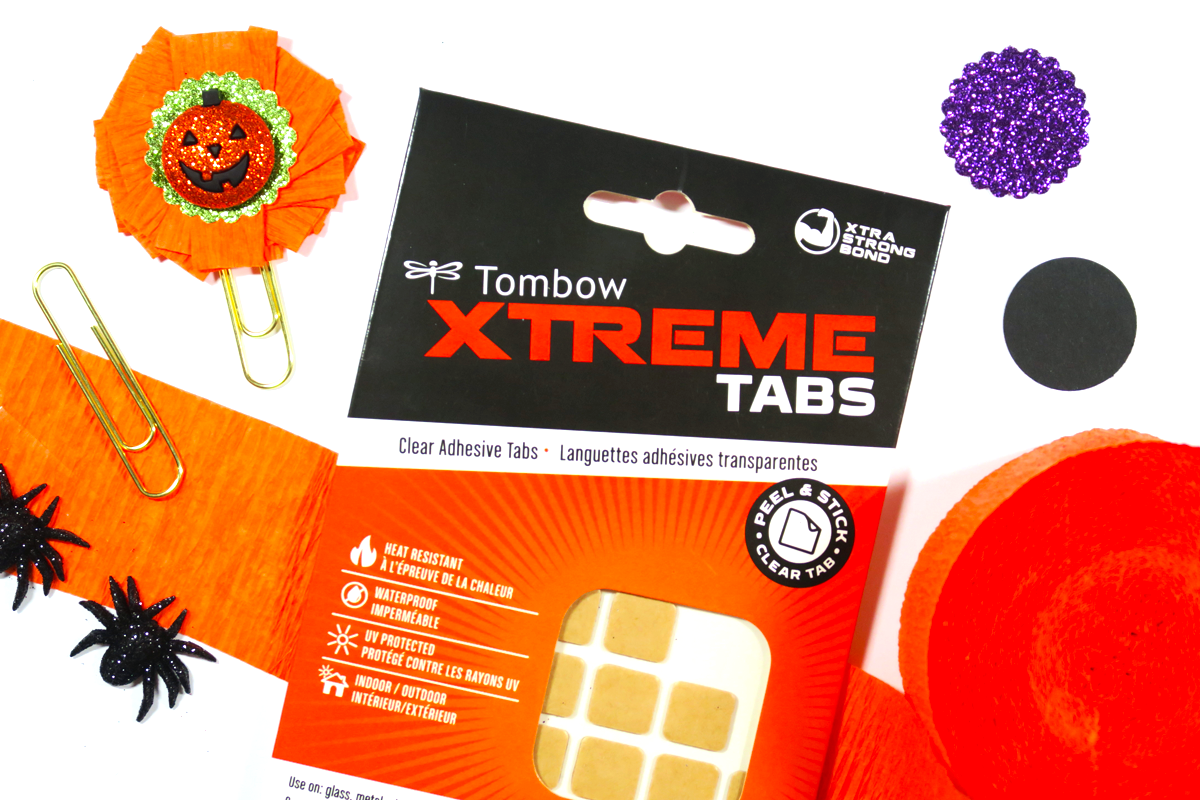 Halloween paperclips craft TombowUSA Planner #popfizzpaper #tombowusa #plannergirl #halloweendiy