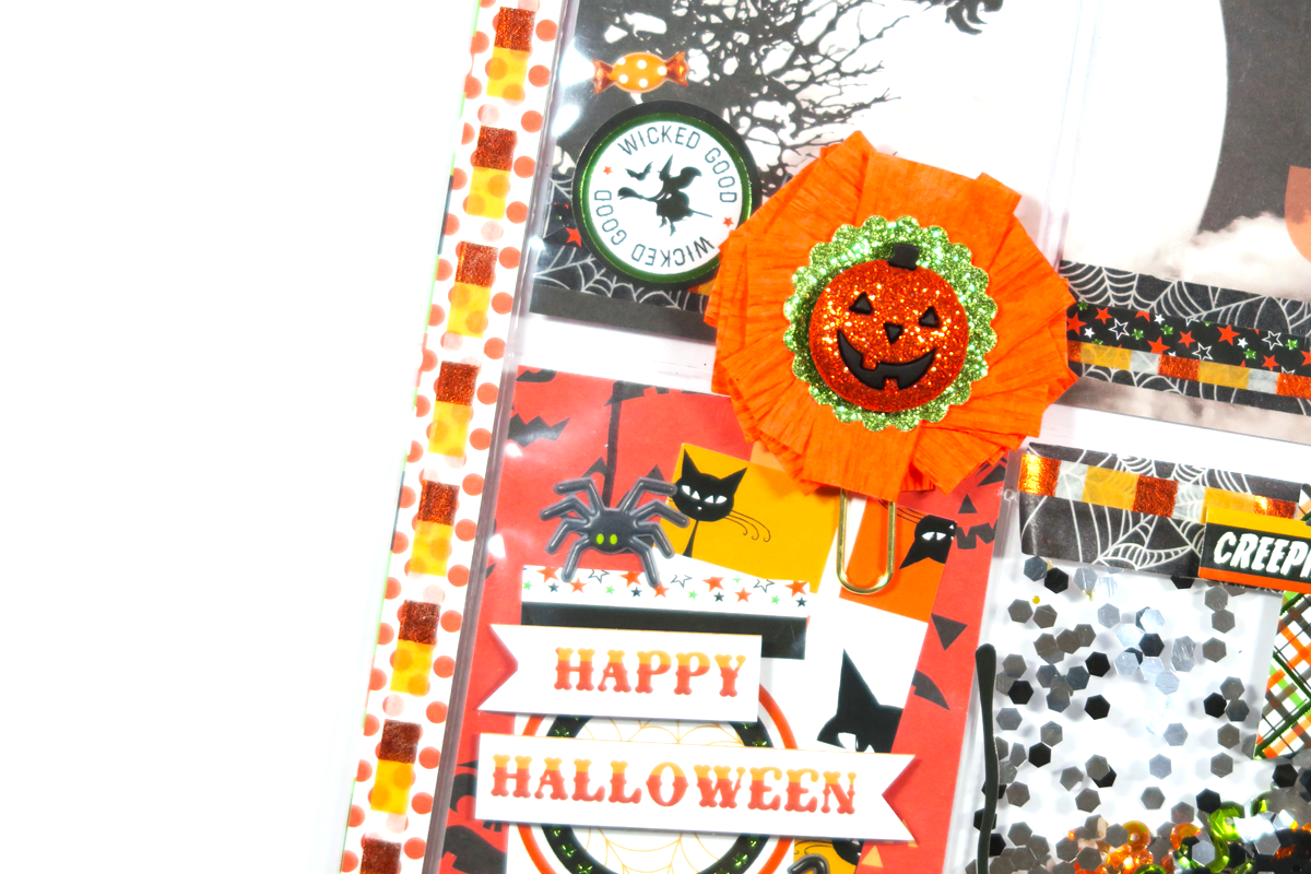 Halloween paperclips craft TombowUSA Planner #popfizzpaper #tombowusa #plannergirl #halloweendiy