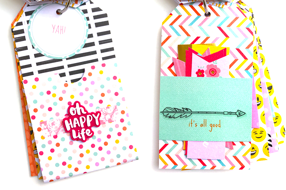 Tombow DIY Scrapbook Tag Book PopFizzpaper