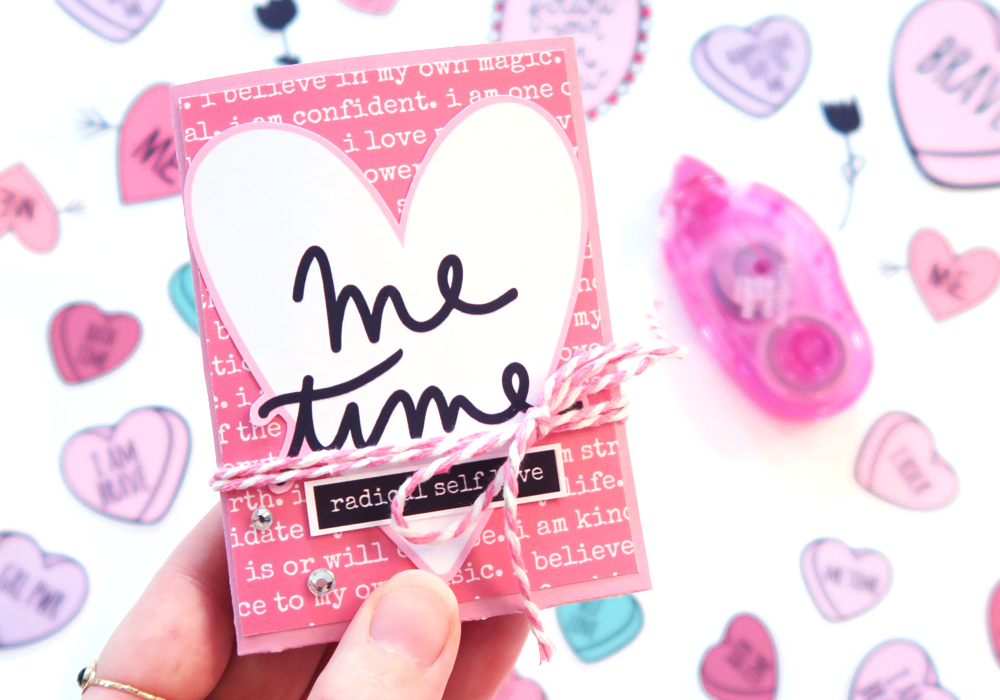 Mini Galentines Self-Care Folio with @tombowusa @popfizzpaper and @papercakes_ #tombow2019dt #pfplovestombow