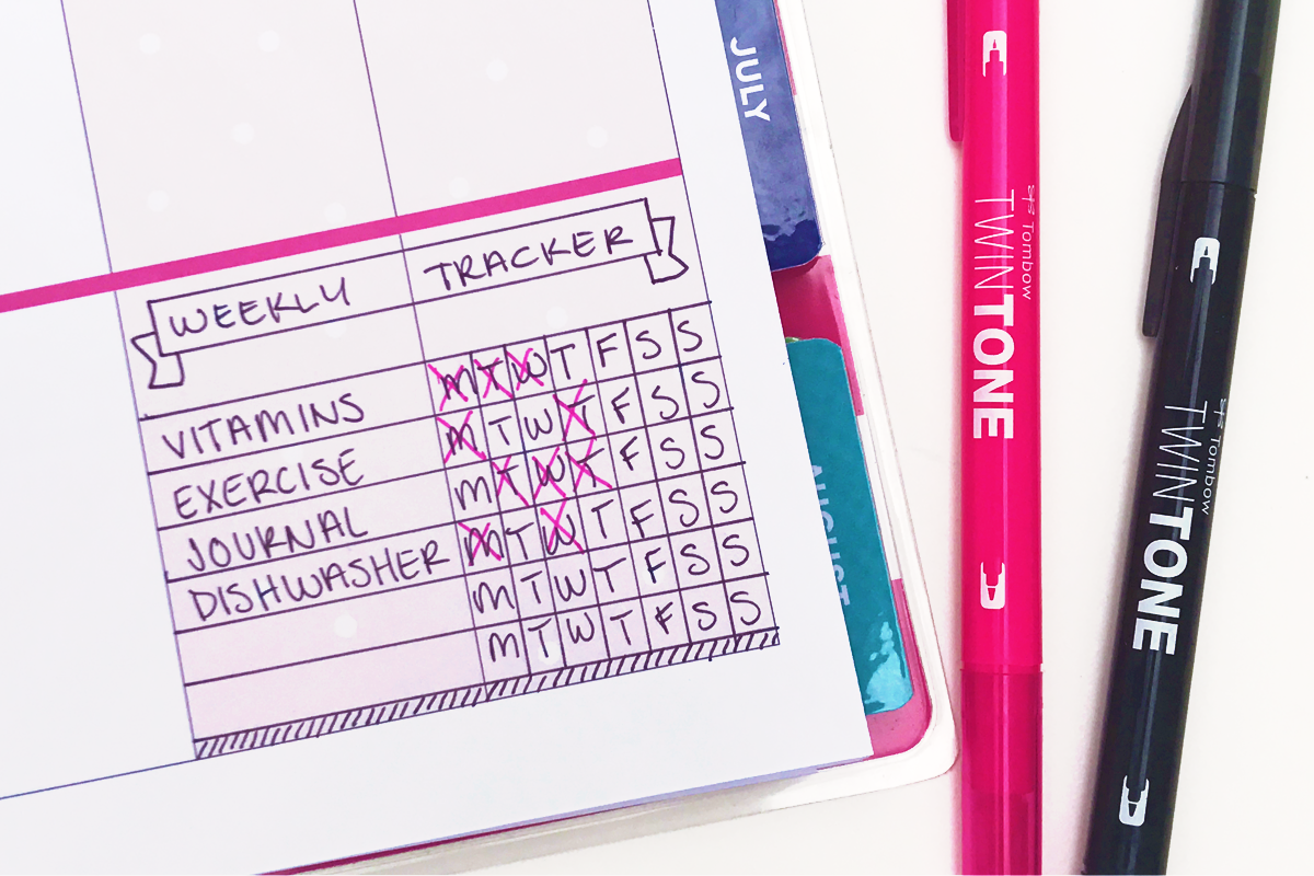 10 Ways to Use Tombow TwinTone Markers in Your Planner