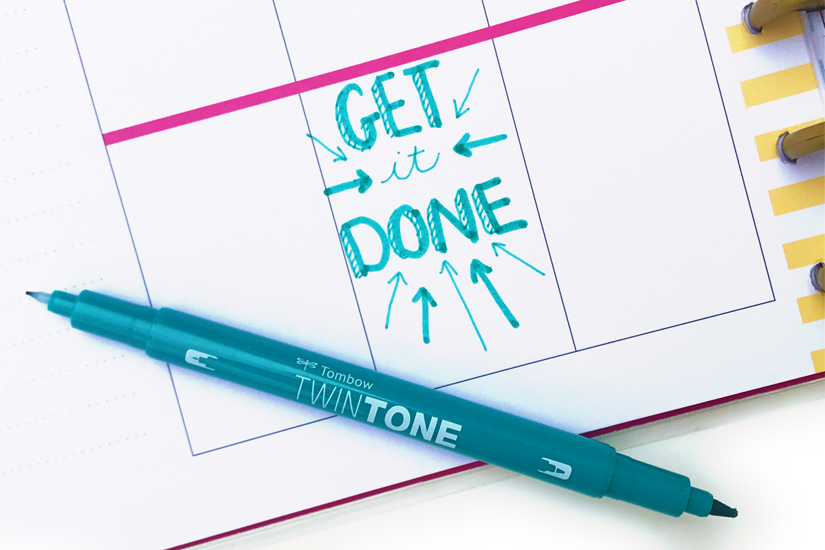 10 Ways to Use Tombow TwinTone Markers in Your Planner