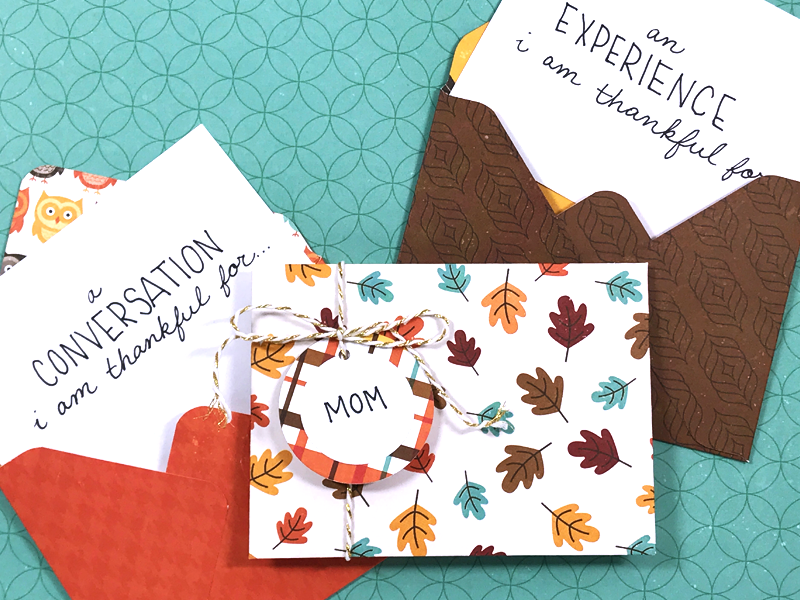 TombowUSA Tombow Thanksgiving Gratitude Place Cards Conversation Starter