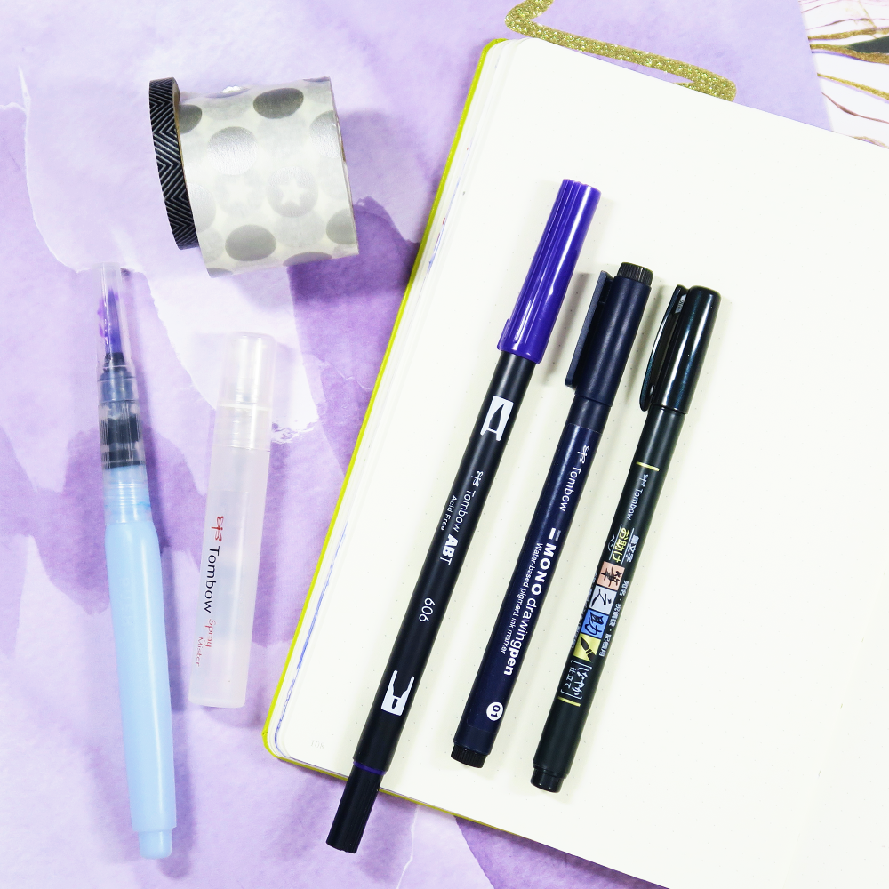 How to Create Easy Watercolor Gems in your Journal