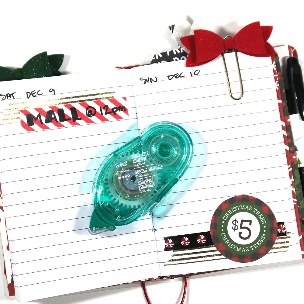 Holiday Gift Guide Planners Journalers Tombow PopFizzPaper