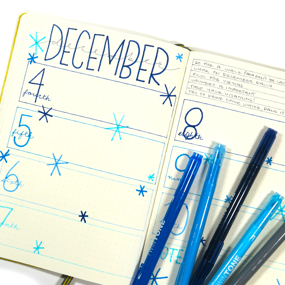 Holiday Gift Guide Planners Journalers Tombow PopFizzPaper