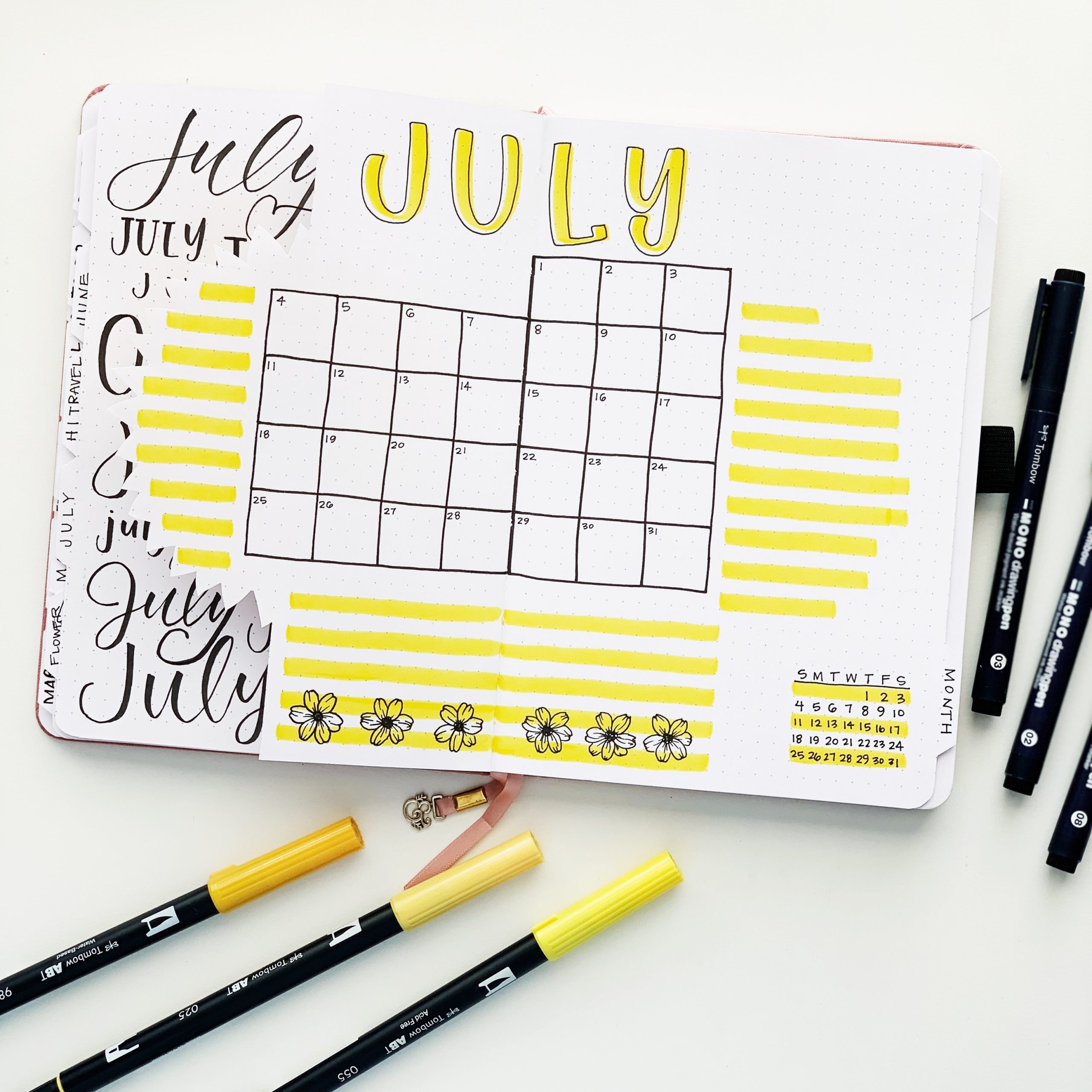 7 Inspiring Ways You Can Use Bullet Journal Stencils — Joyful