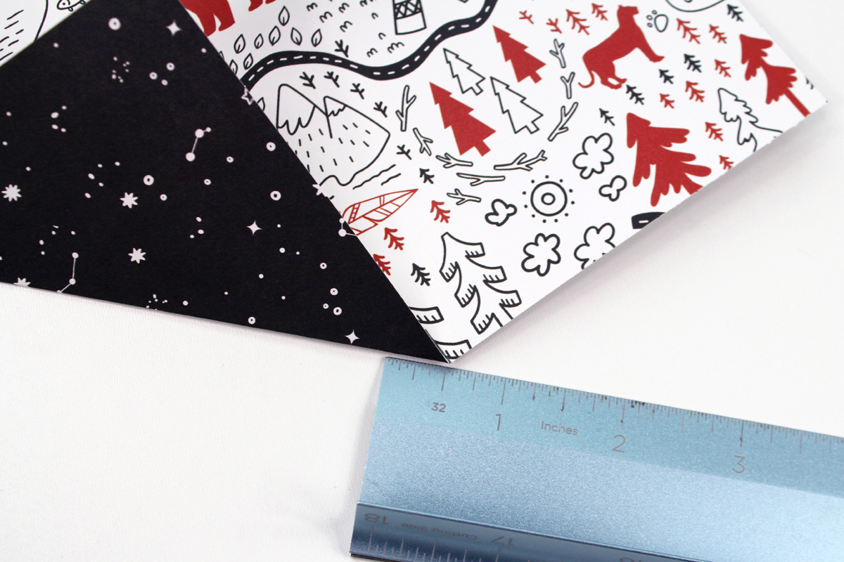 How to make an envelope with Echo Park paper