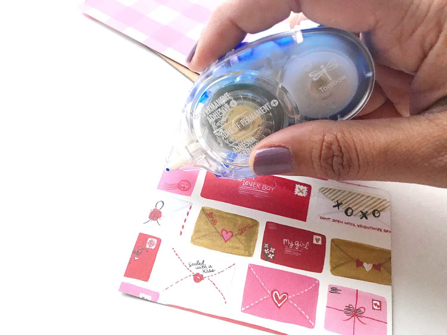 Making Small Notecards Using Echo Park Paper Company - Tombow USA Blog