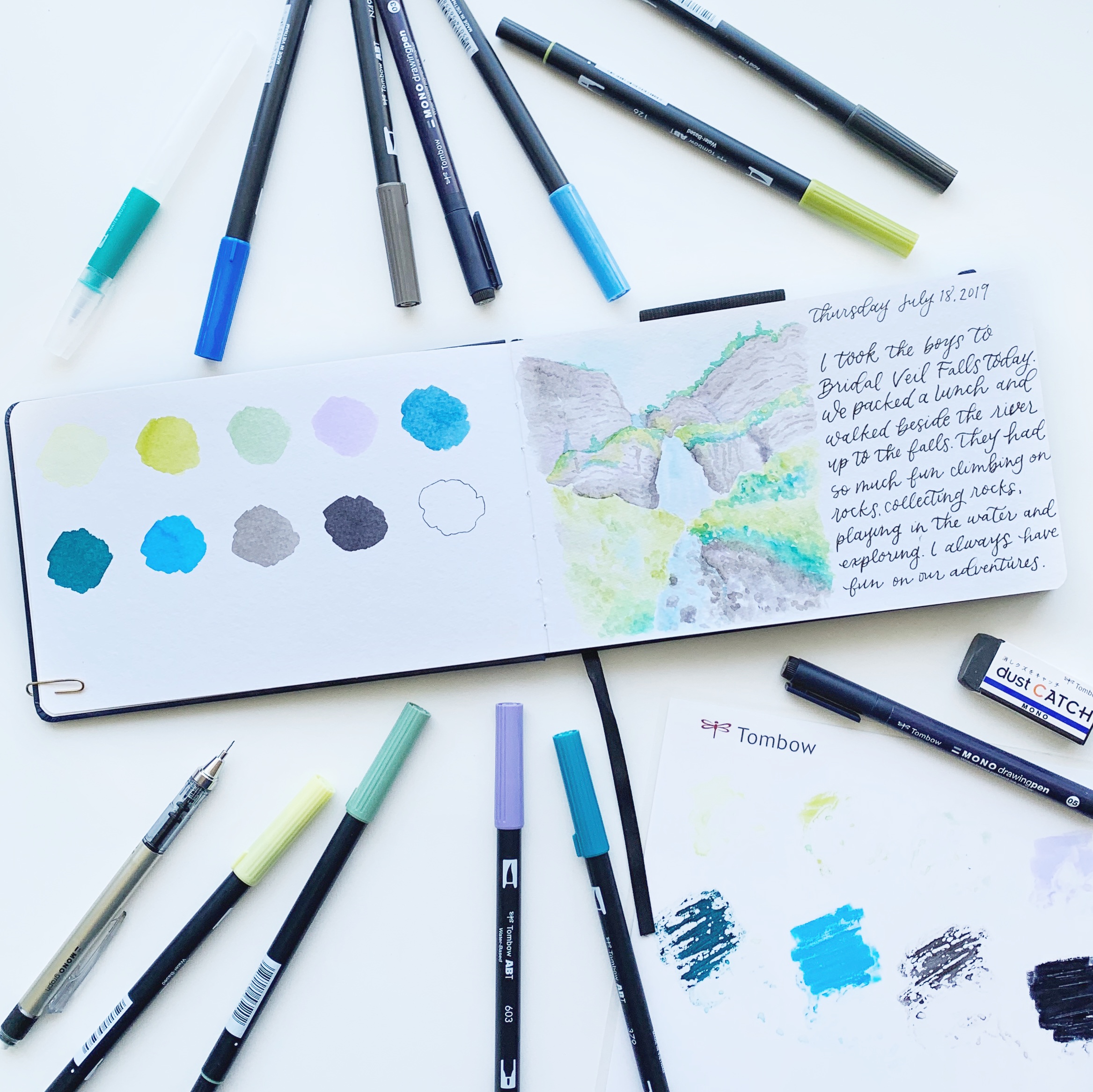 Learn how to create a travel art journal with Adrienne from @studio80design!