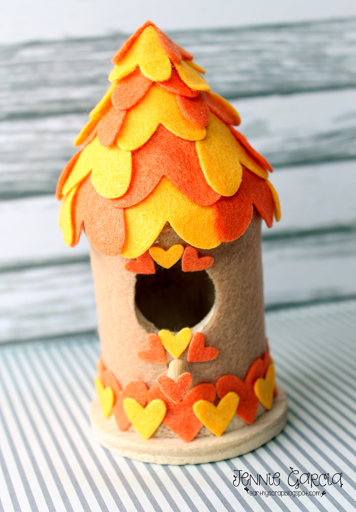 Fall Bird House