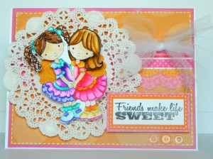 Friends Make Life Sweet Card