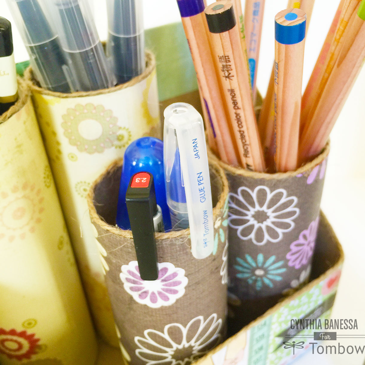 DIY Pottery Barn Kids Art Caddy - Simply Organized