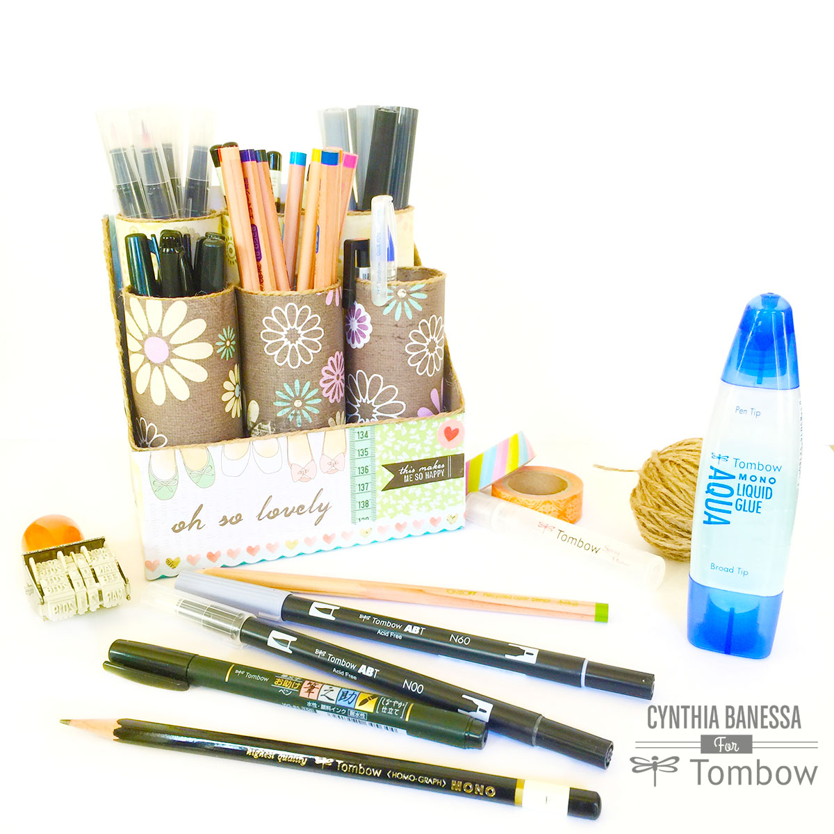 DIY Art Caddy Tutorial - Inspiration Made Simple