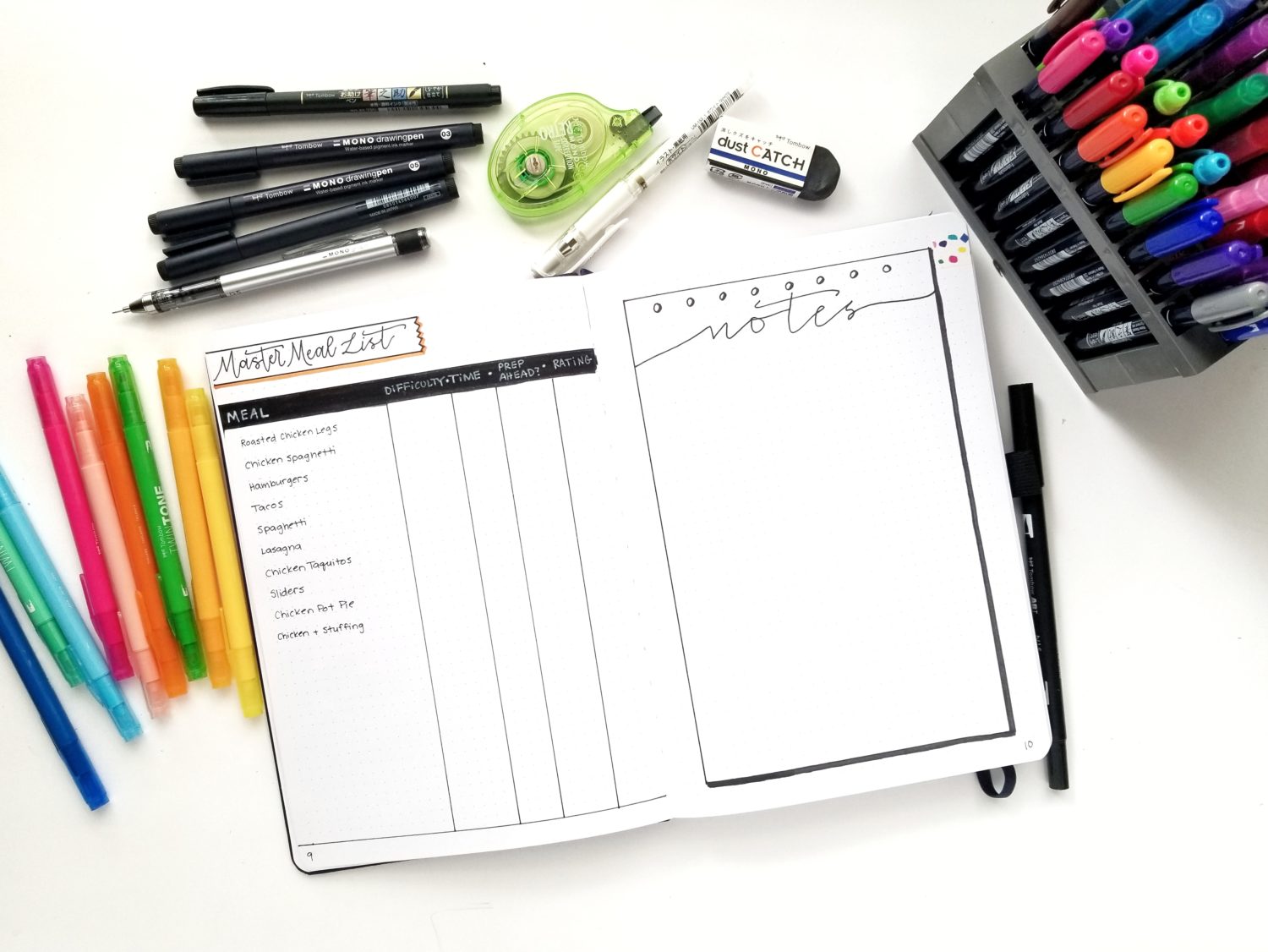 5 Simple Tips for Bullet Journaling - Tombow USA Blog