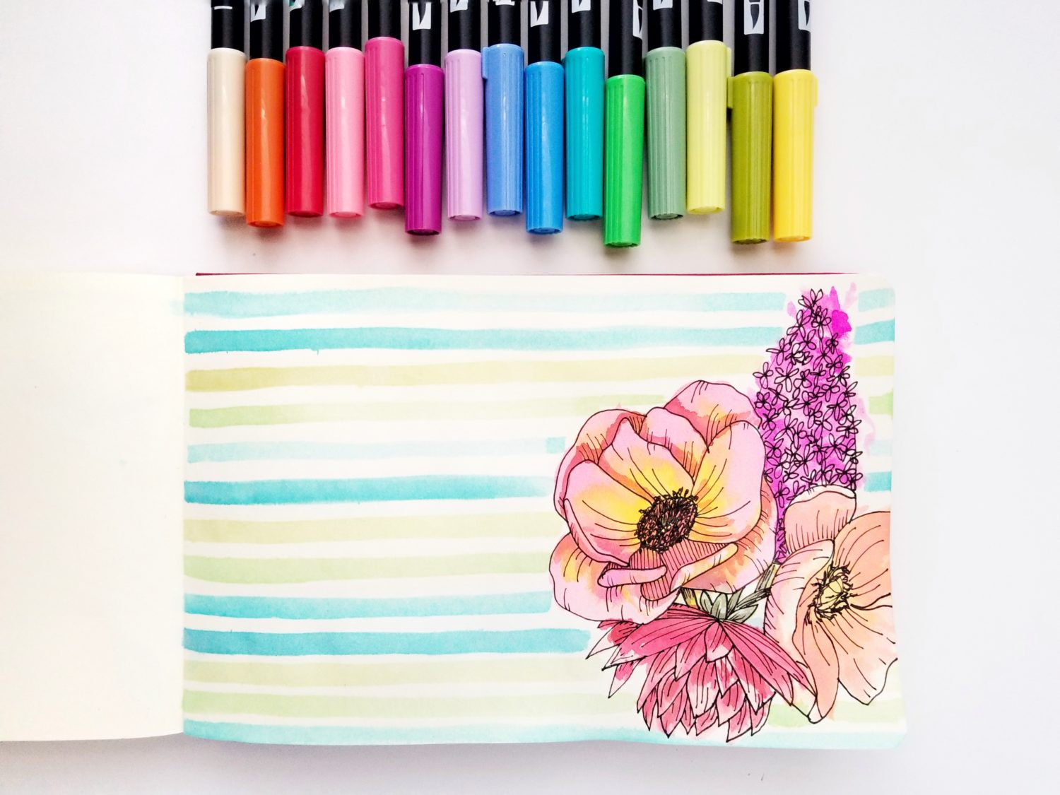 Iconic Retro Pen Set Review - Joyful Art Journaling