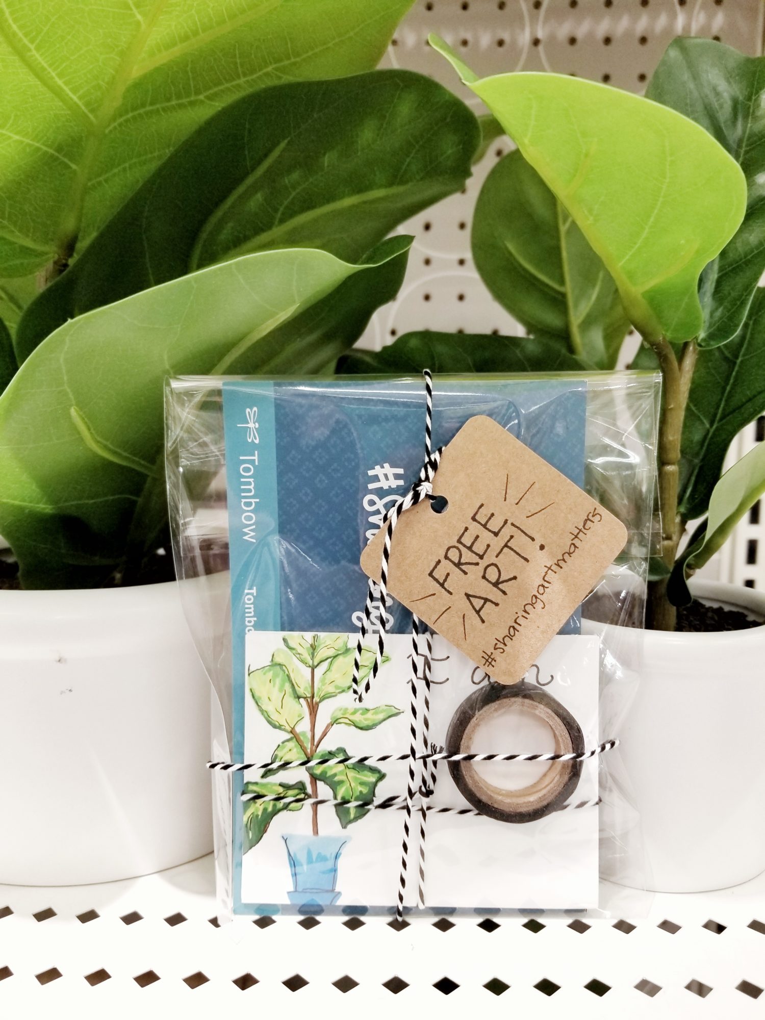 Create mirror affirmation cards for #sharingartmatters with @graceannestudio! @tombowusa #tombowusa