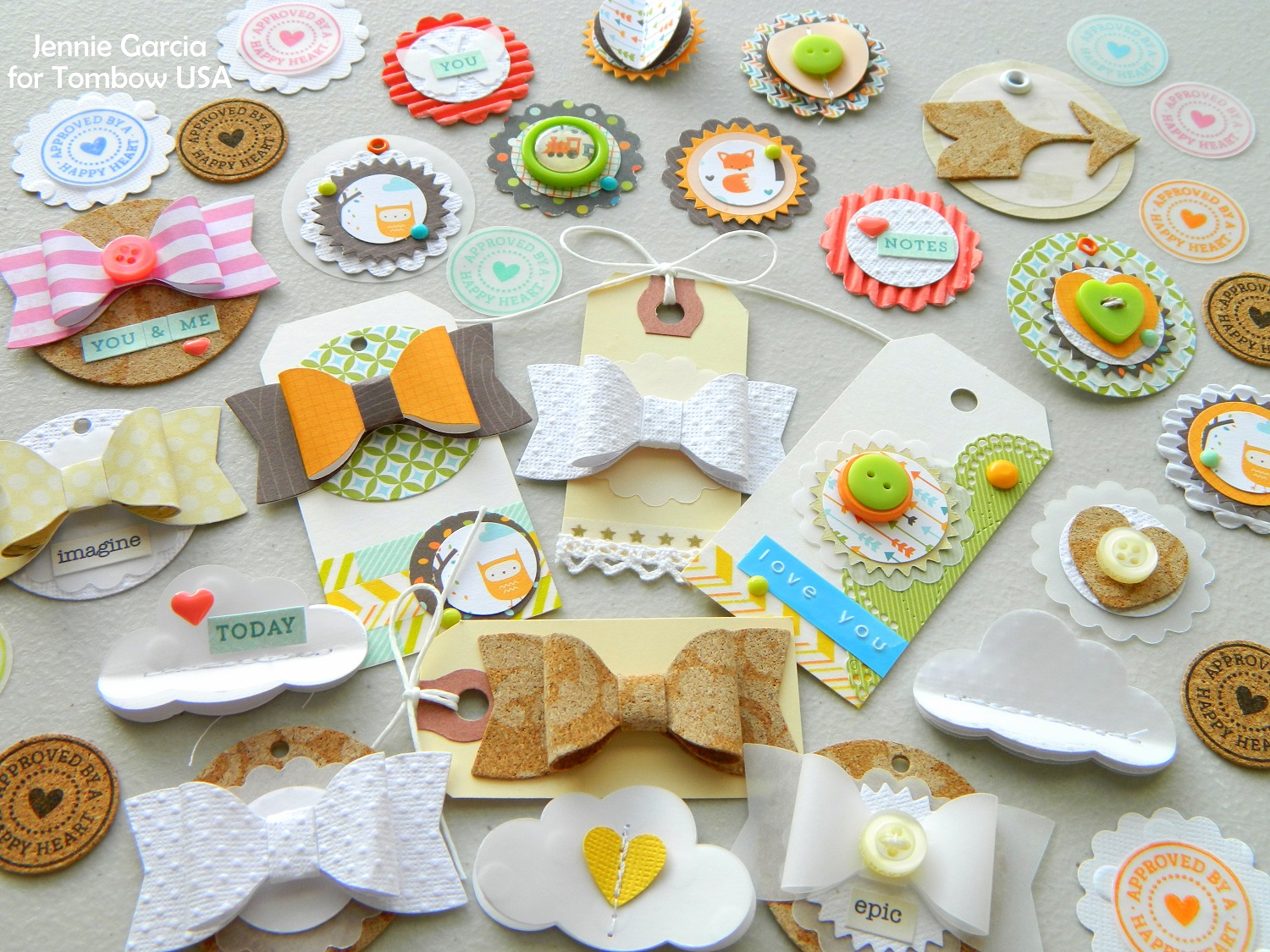 Easy DIY Paper Embellishments - DIY Inspired