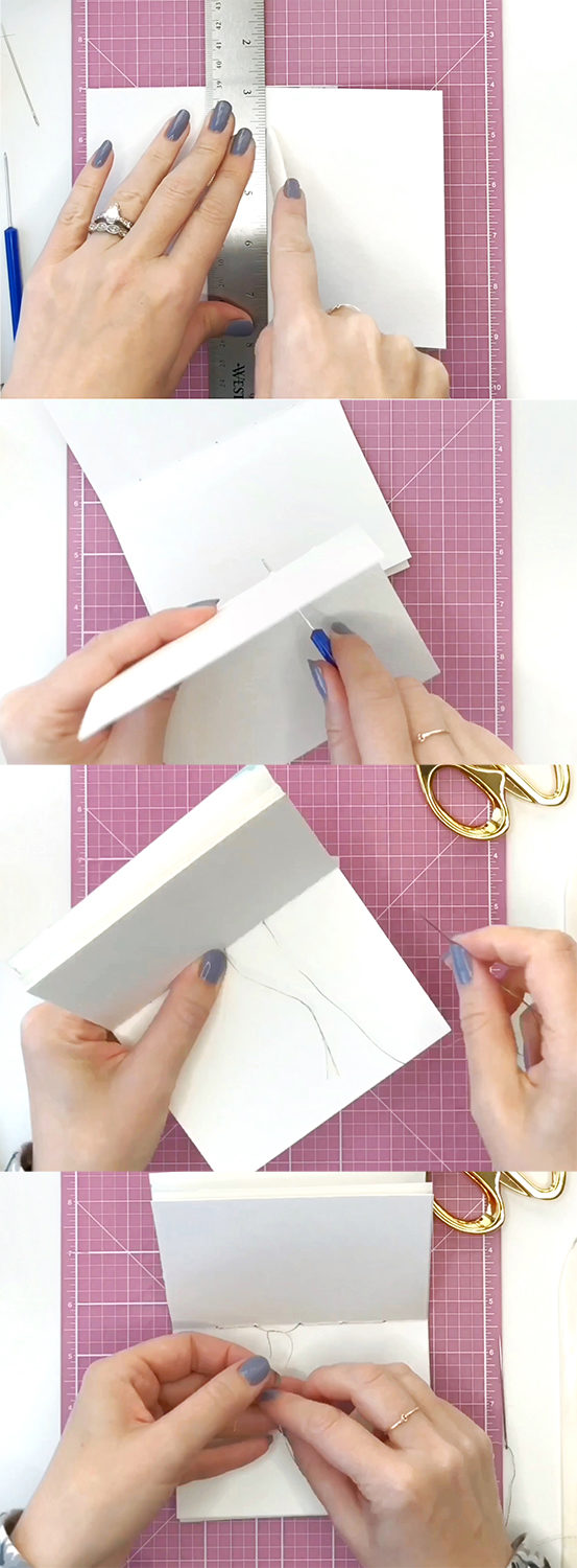 How to make a tiny art journal kit & create art every day