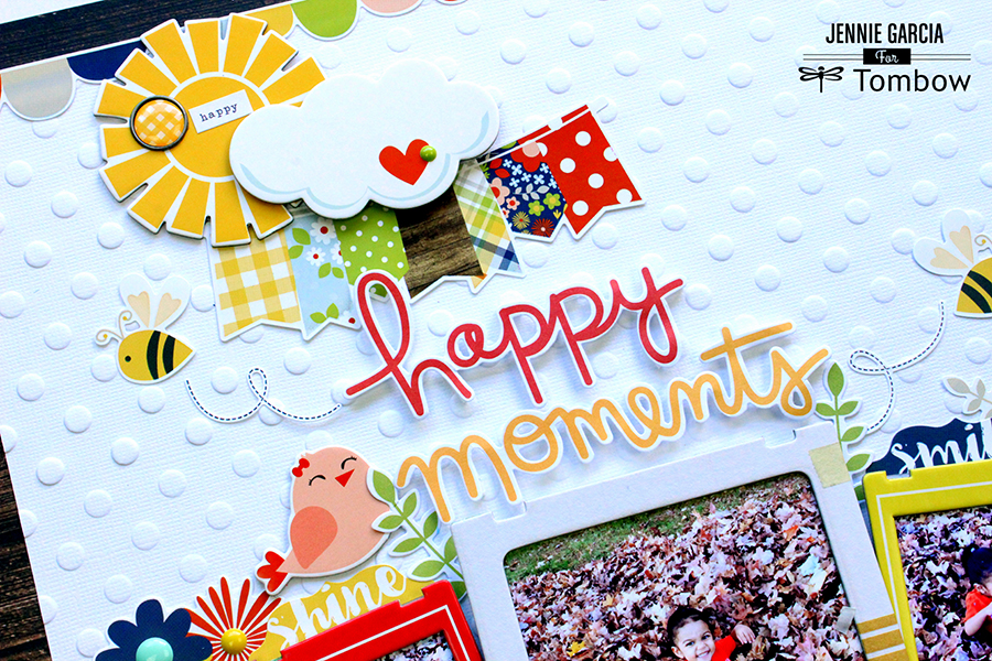 Step by Step Easy Scrapbook Layout for Beginners